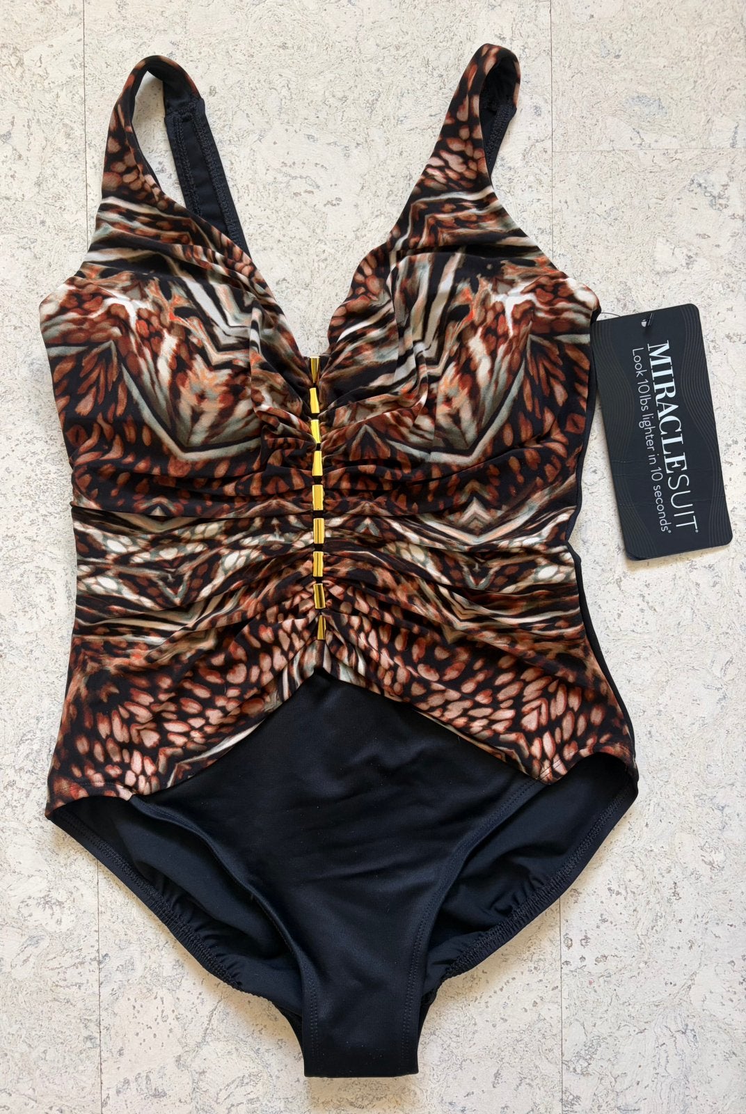 Miraclesuit Charmer badpak maat 40!, Kleding | Dames, Ophalen of Verzenden, Nieuw, Zwart, Badpak