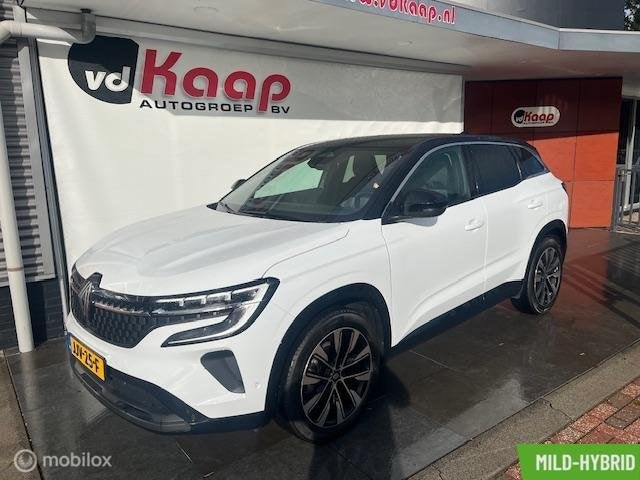 Renault Austral 1.3 TCE 160 AUT TECHNO 158PK CAMERA BLACK PA, Auto's, Renault, Zwart, 4 cilinders, Leder en Stof, Wit