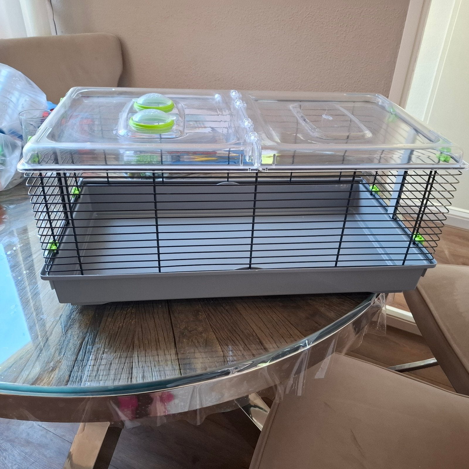 Hamsterkooi, Dieren en Toebehoren, Knaagdieren en Konijnen | Hokken en Kooien, Ophalen, Minder dan 75 cm, Kooi, Minder dan 60 cm