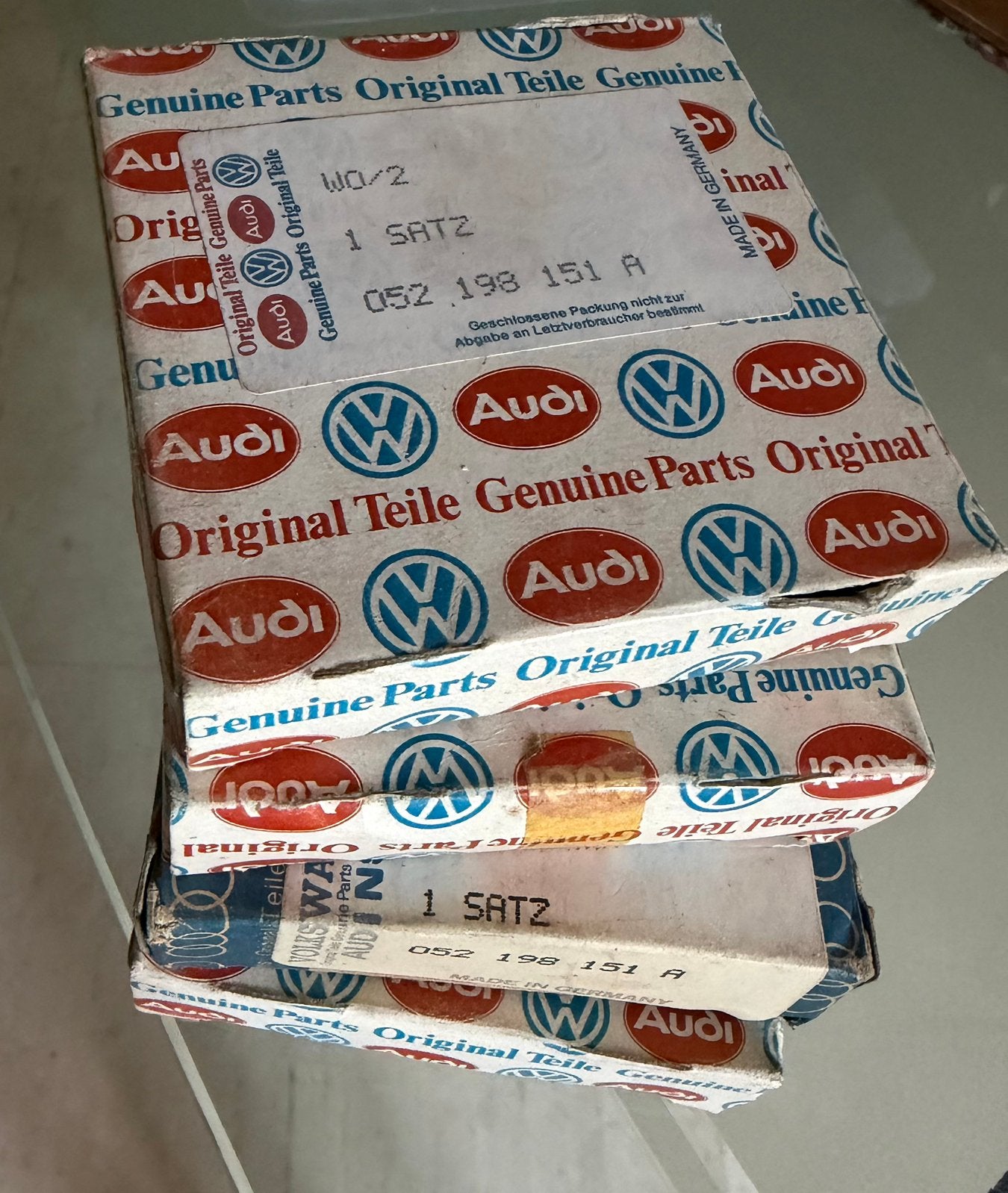 Setjes zuigerveren VW Golf, 4 setjes, Ophalen