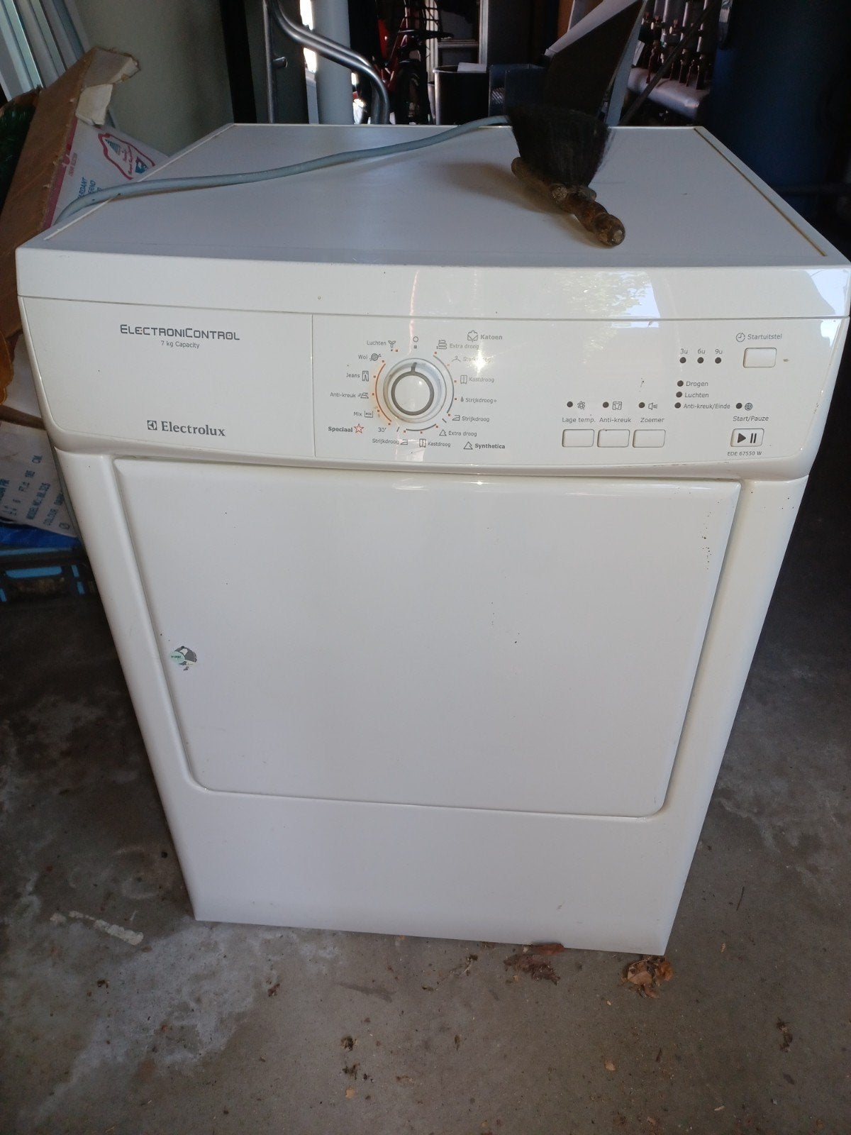 Electrolux Luchtafvoer Wasdroger 7kg - Goede Staat, Witgoed en Apparatuur, Wasdrogers, Wolprogramma, 6 tot 8 kg, Gebruikt, Luchtafvoer