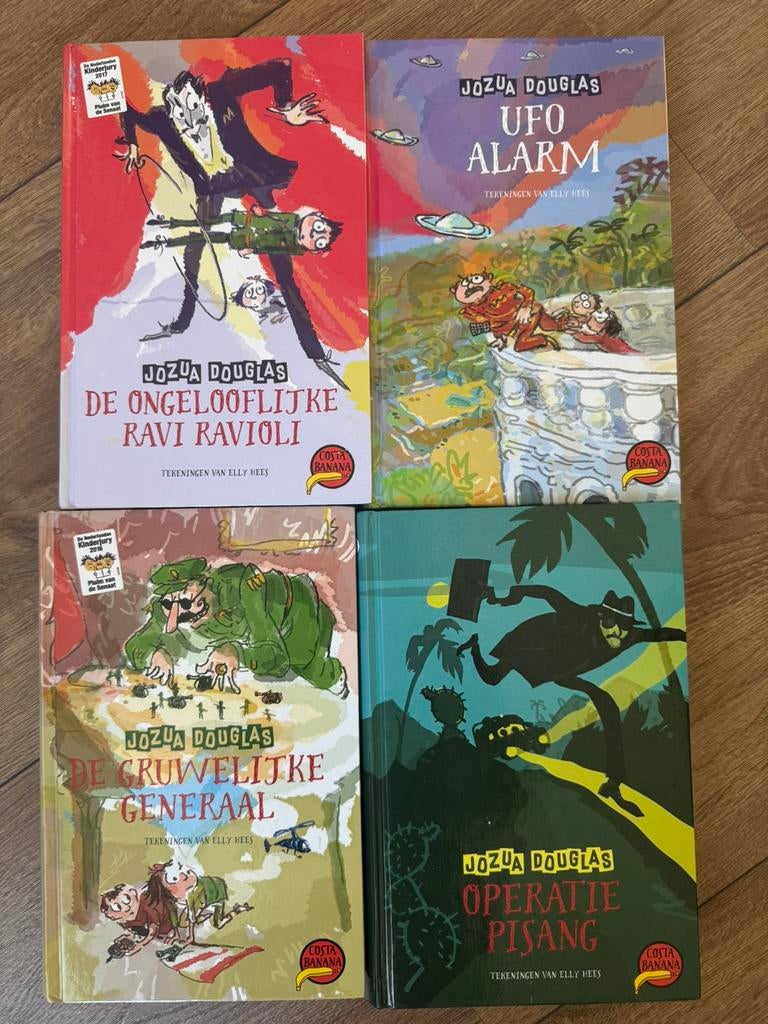 Jozua Douglas 4 boeken, Ophalen of Verzenden, Zo goed als nieuw, Fictie