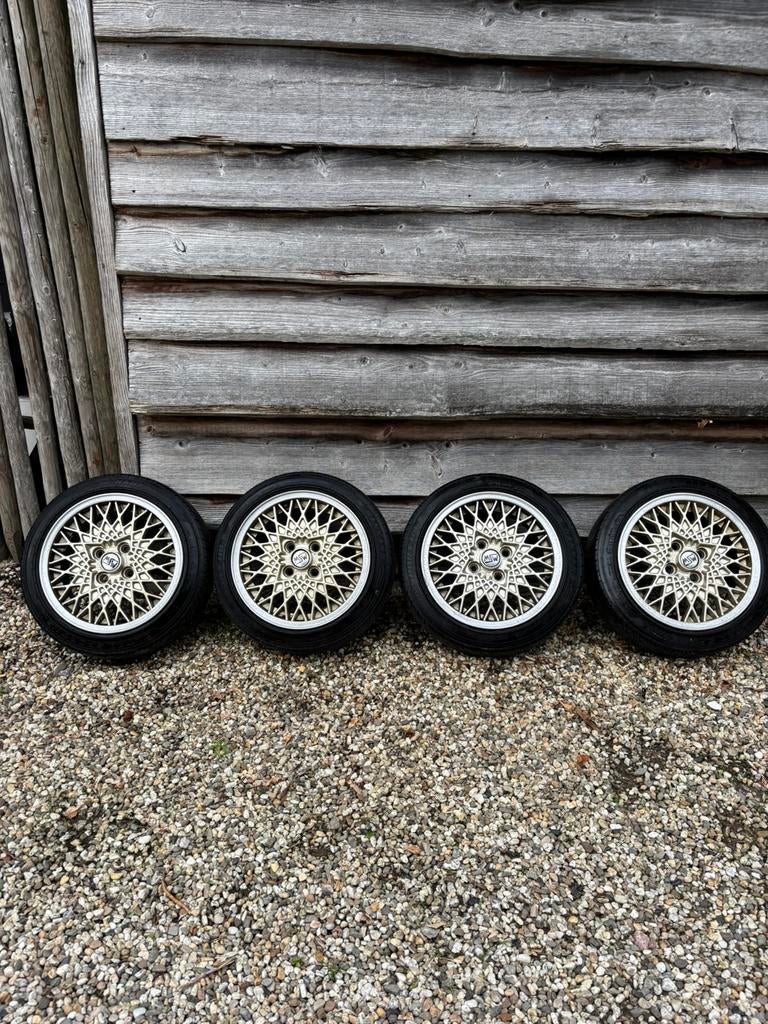 Msw wielen 155/55/14 4x100, Ophalen, 14 inch, Gebruikt, 155 mm