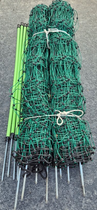 Camping hondennet 75cm hoog, 25 mtr lang, Ophalen, Zo goed als nieuw, Minder dan 10 meter