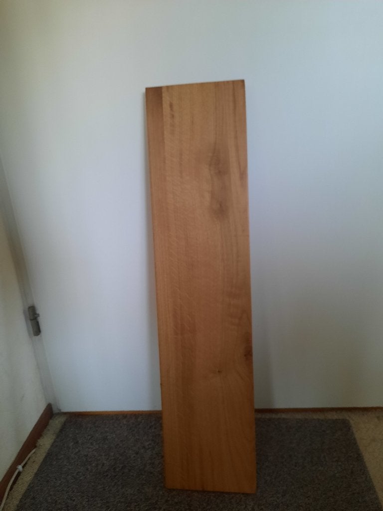 Massief blank eiken plank 20,- euro, Doe-het-zelf en Verbouw, Hout en Planken, Ophalen, 25 tot 50 mm, Eiken, Nieuw