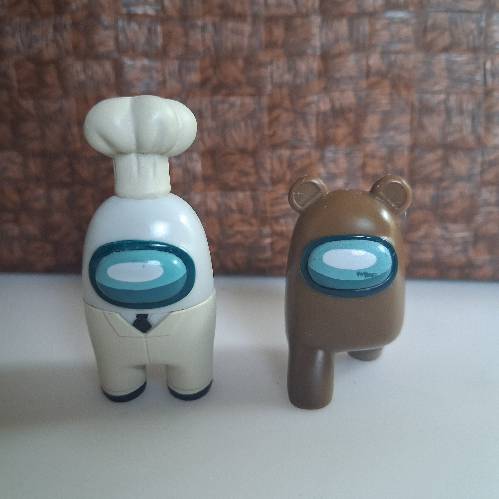 Among Us Crewmate minifiguren, Ophalen of Verzenden, Zo goed als nieuw