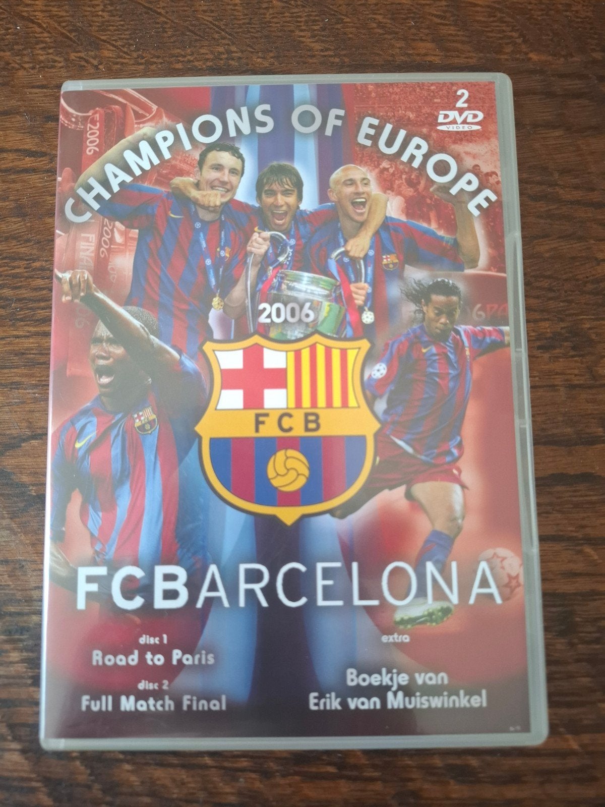FC Barcelona Champions of Europe 2006 DVD Boxset, Alle leeftijden, Ophalen of Verzenden, Gebruikt, Speelfilm