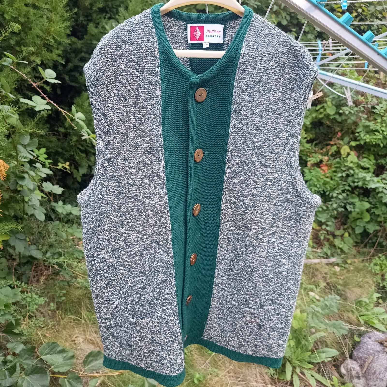 Steffner 56 XL Tiroler trachten vest Oktoberfest zgan, Ophalen of Verzenden, Zo goed als nieuw, Maat 56/58 (XL), Steffner