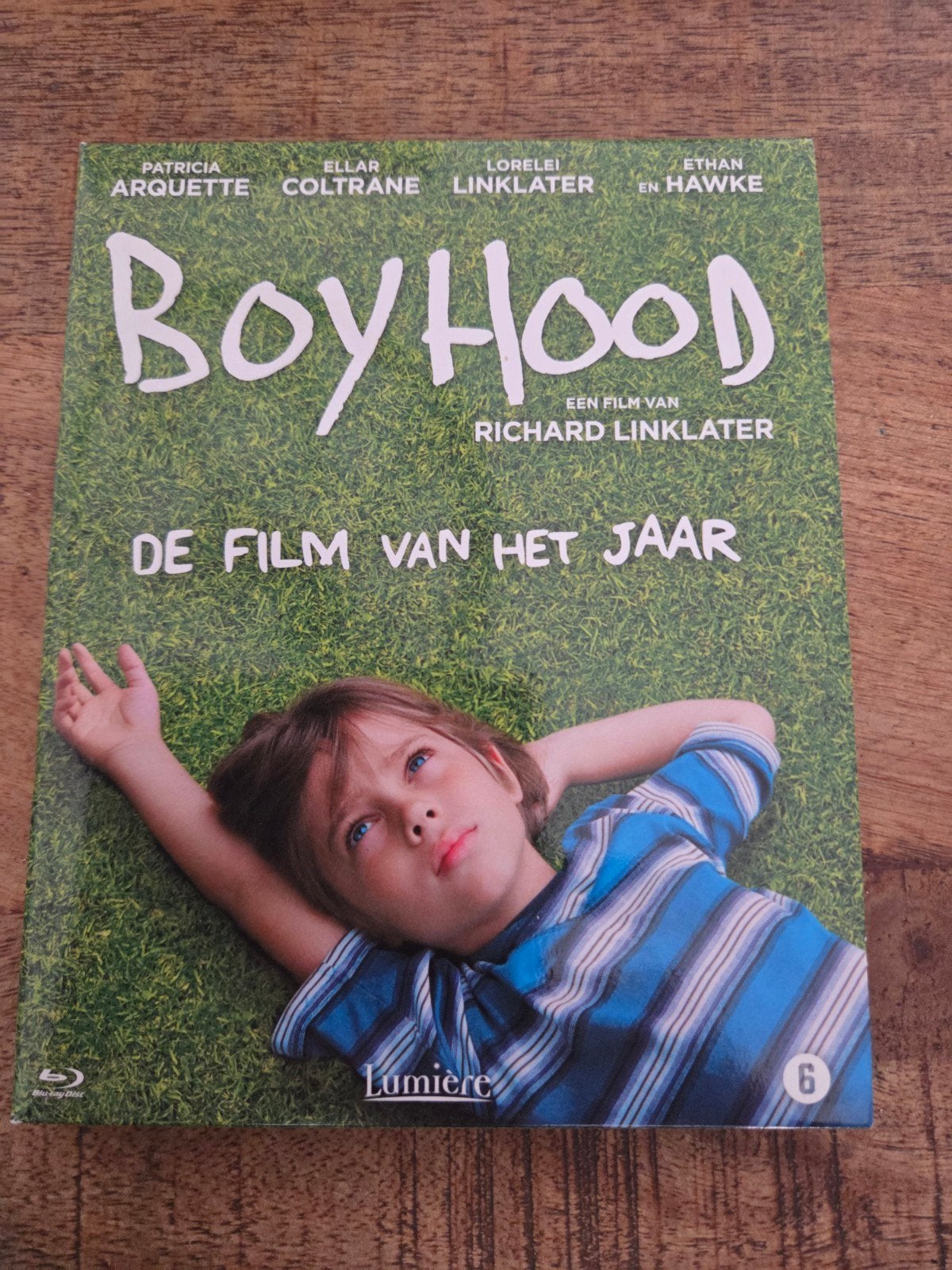 boyhood blu ray (2014)patricia arquette, Ophalen of Verzenden, Zo goed als nieuw