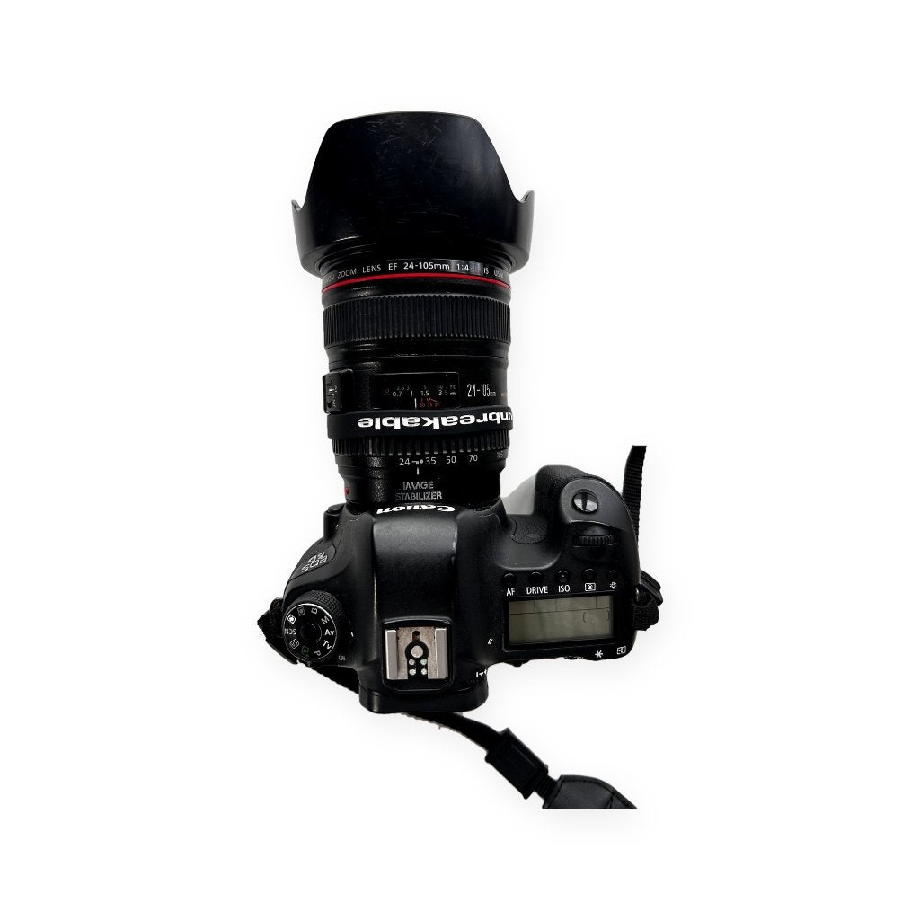 Canon EOS 6D + 24-105mm f/4L IS + filters + draagsysteem