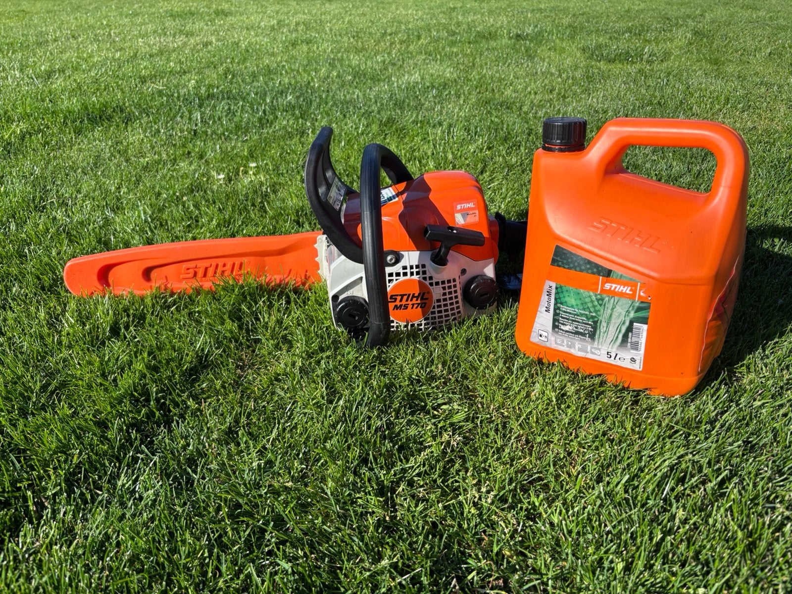 Stihl MS170 kettingzaag., Ophalen, Zo goed als nieuw