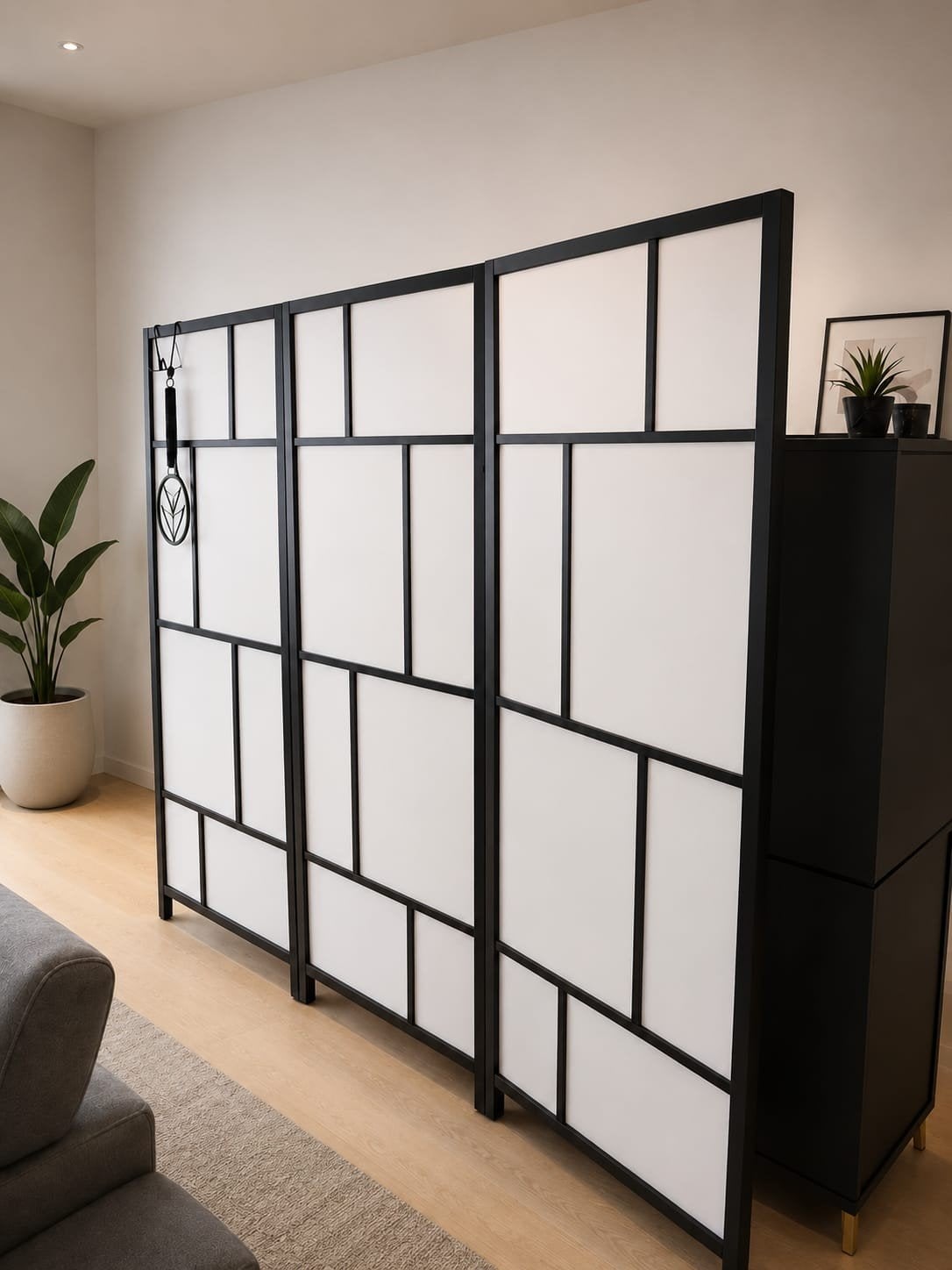 IKEA Scheidingswand 216x185 cm - Zo goed als nieuw, Ophalen, Zo goed als nieuw