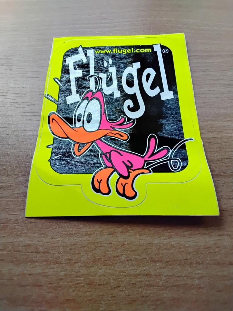 Sticker Flügel, Verzamelen, Ophalen of Verzenden, Zo goed als nieuw