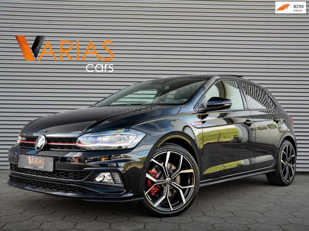 Volkswagen Polo 2.0 TSI GTI Pano Beats Navi Lane Camera VOL!, Auto's, Gebruikt, Zwart, 1984 cc, Zwart