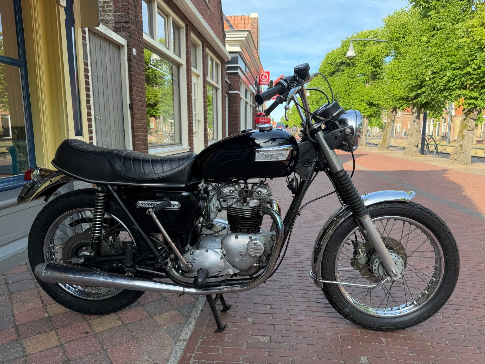 Triumph Bonneville 750 Olie in Frame - Prachtig Project, Motoren, 750 cc, 2 cilinders, Meriden, Gebruikt