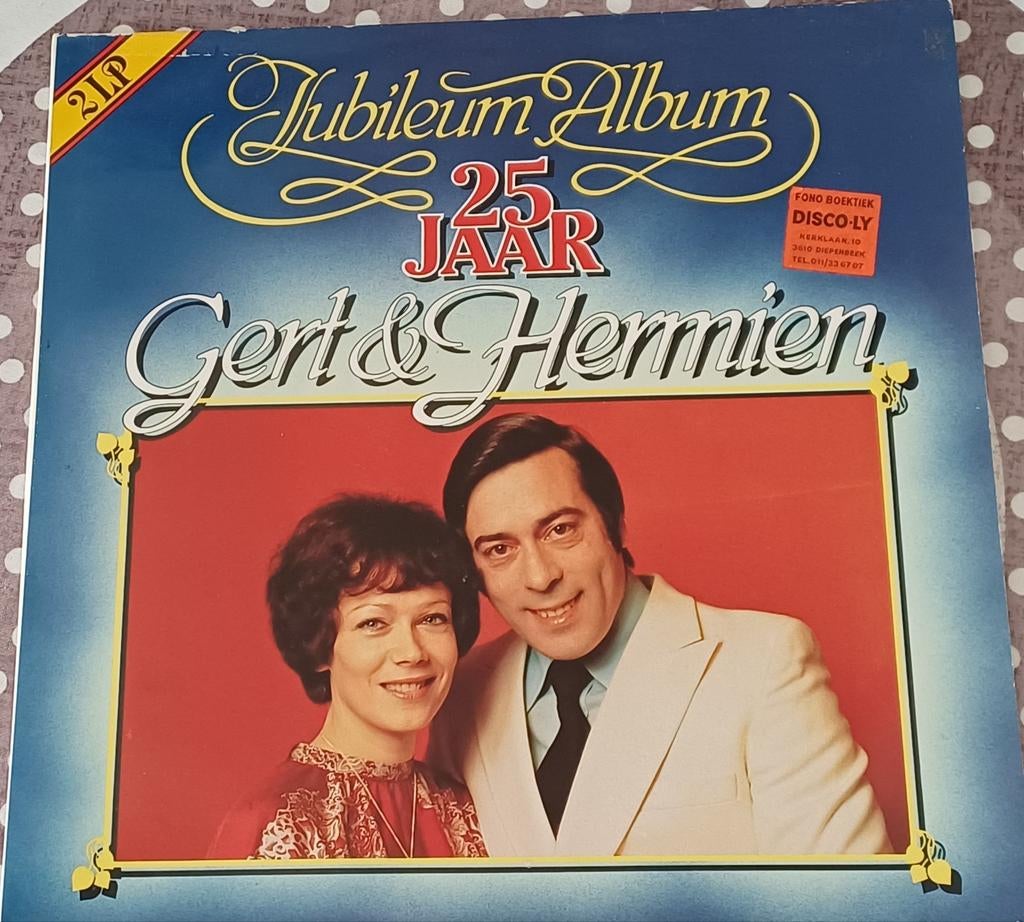 Gert & Hermien.    Dubbellp.  Zie Foto's., Ophalen of Verzenden, Levenslied of Smartlap, 12 inch, Dubbel-LP