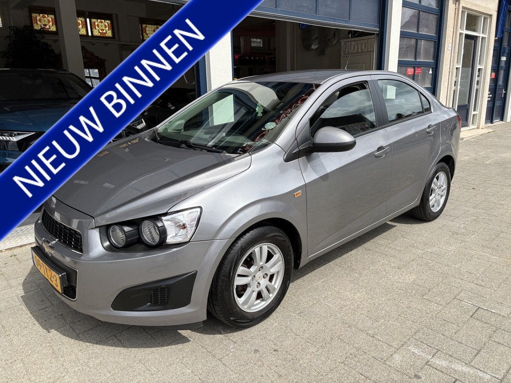 Chevrolet Aveo 1.2 LT AIRCO/LM VELGEN/APK 12-2026 (bj 2012), Auto's, Chevrolet, Voorwielaandrijving, Euro 5, 86 pk, Gebruikt