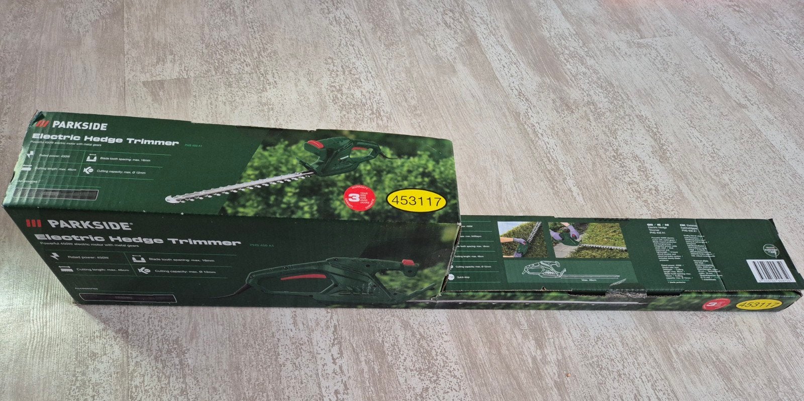 Parkside Elektrische Heggenschaar, Ophalen, Zo goed als nieuw, Parkside