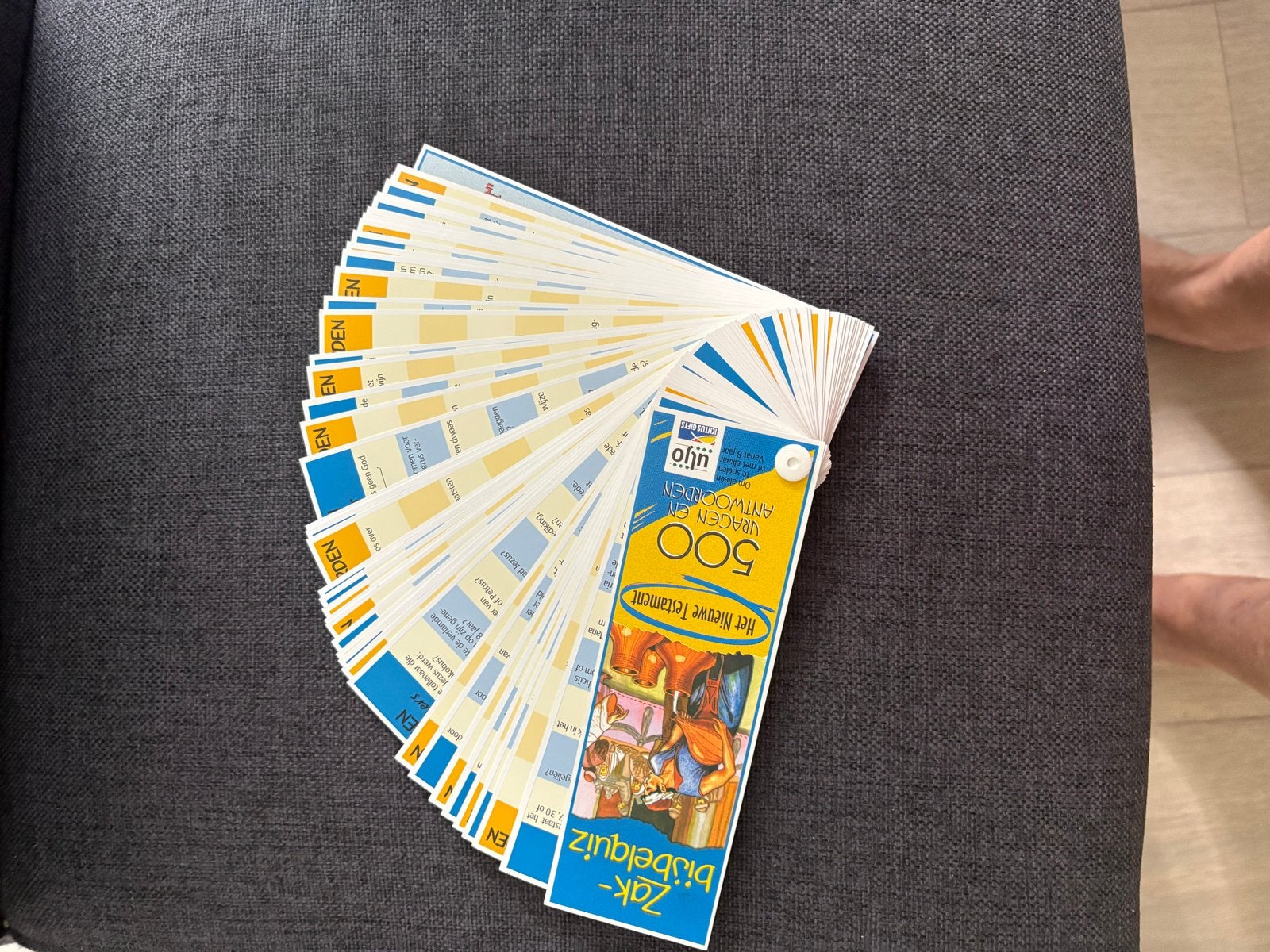 Zakbijbelquiz Nieuwe Testament - Leerzaam en Leuk, Hobby en Vrije tijd, Gezelschapsspellen | Overige, Een of twee spelers, Ophalen of Verzenden
