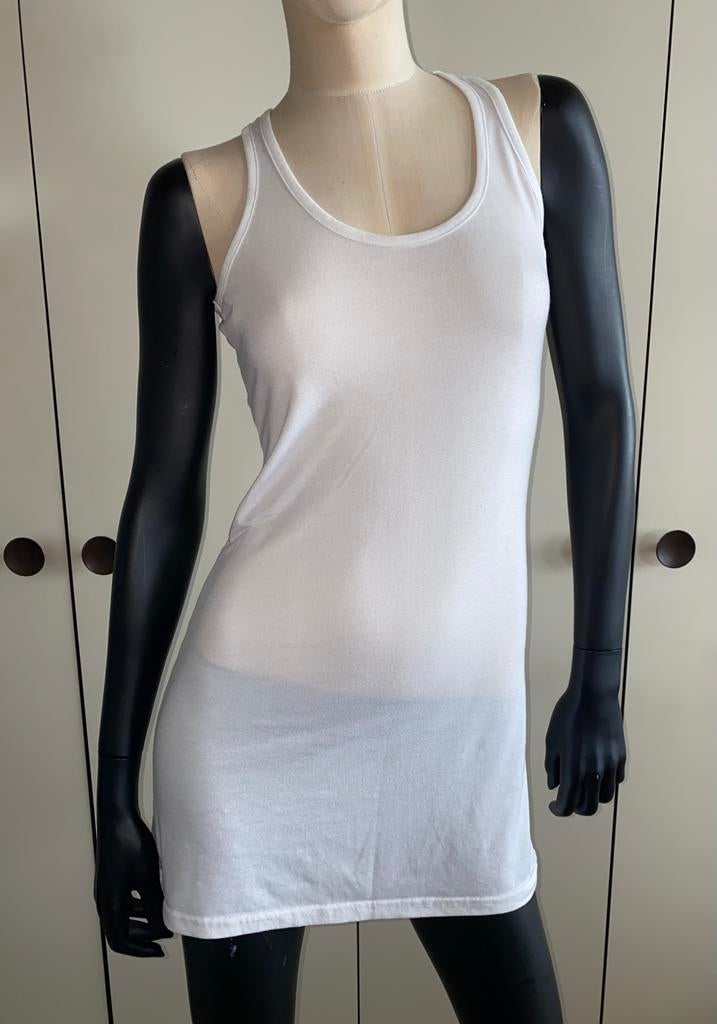 Leuke schattige lange hemd of shirt in maat M van Costes, Kleding | Dames, Tops, Maat 38/40 (M), Beige, Ophalen of Verzenden, Zo goed als nieuw