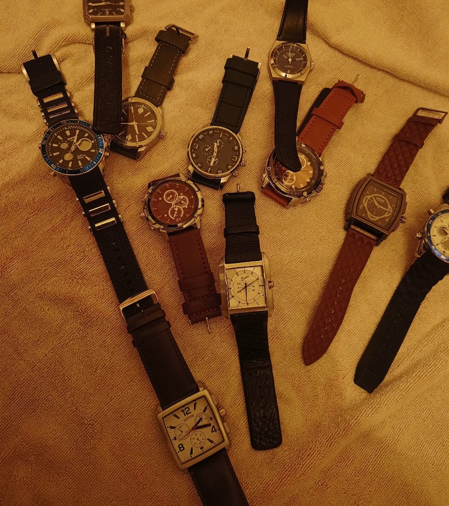 Div leuke horloges goede en nette staat, Ophalen, Zo goed als nieuw, Staal, Overige merken