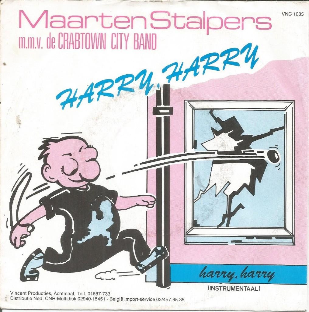 Maarten Stalpers – Harry, Harry (1986), Ophalen of Verzenden, Gebruikt, Overige formaten, Levenslied of Smartlap