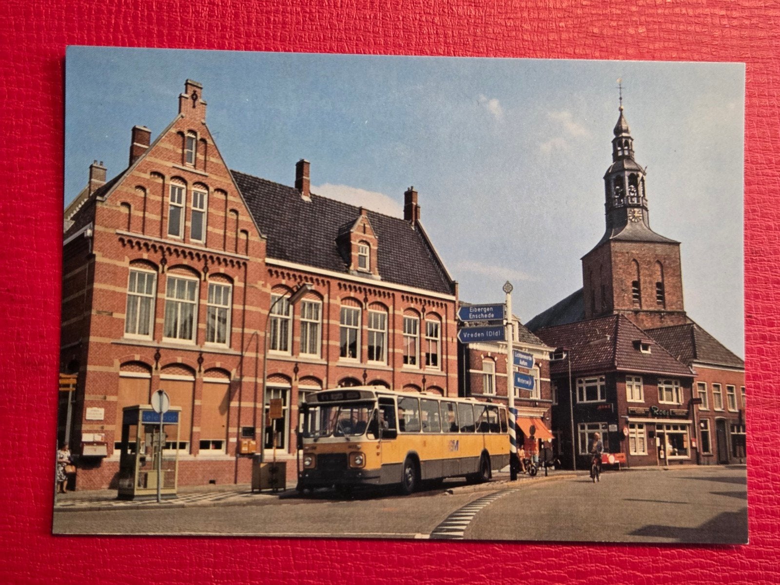 Groenlo Markt met bus GTM, Ophalen of Verzenden, 1960 tot 1980