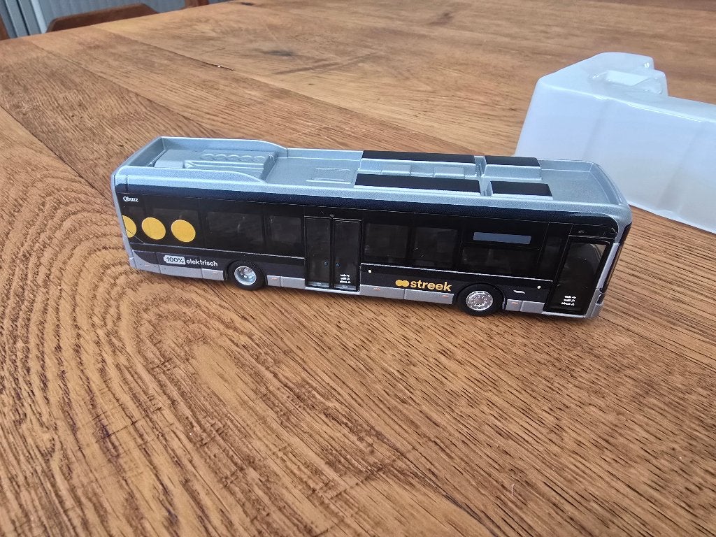 Elektrische Qbuzz 1:87 miniatuur. Nederlands model., Overige merken, Gelijkstroom of Wisselstroom, Overige typen, Nieuw