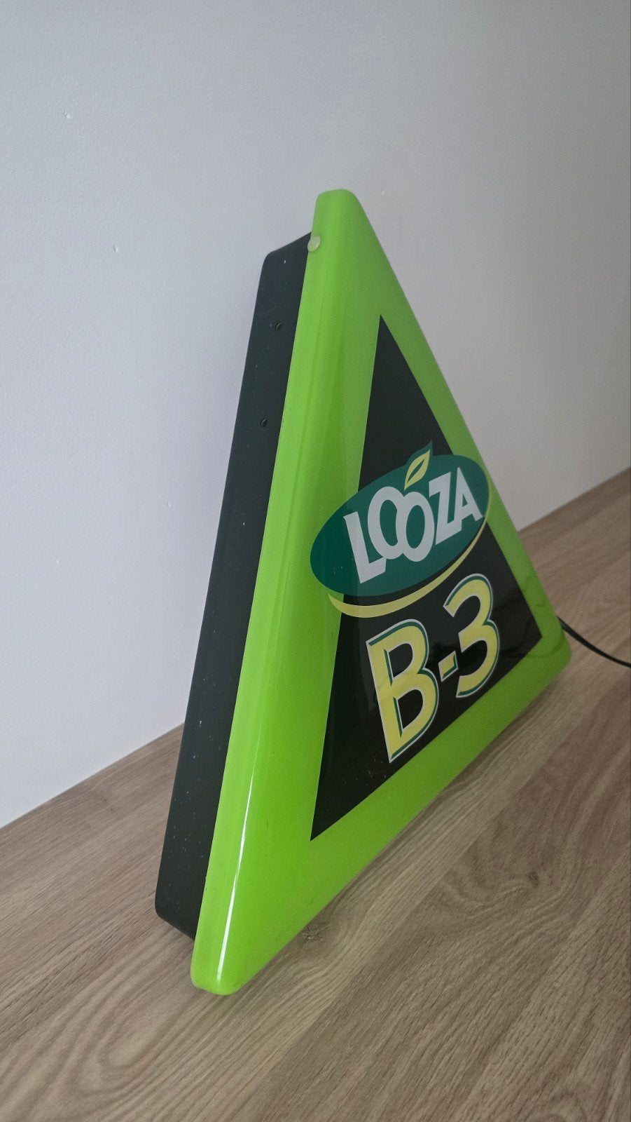 Vintage Looza B-3 Lichtbak – Retro Horeca Lichtreclame, Ophalen of Verzenden, Zo goed als nieuw, Lichtbak of (neon) lamp