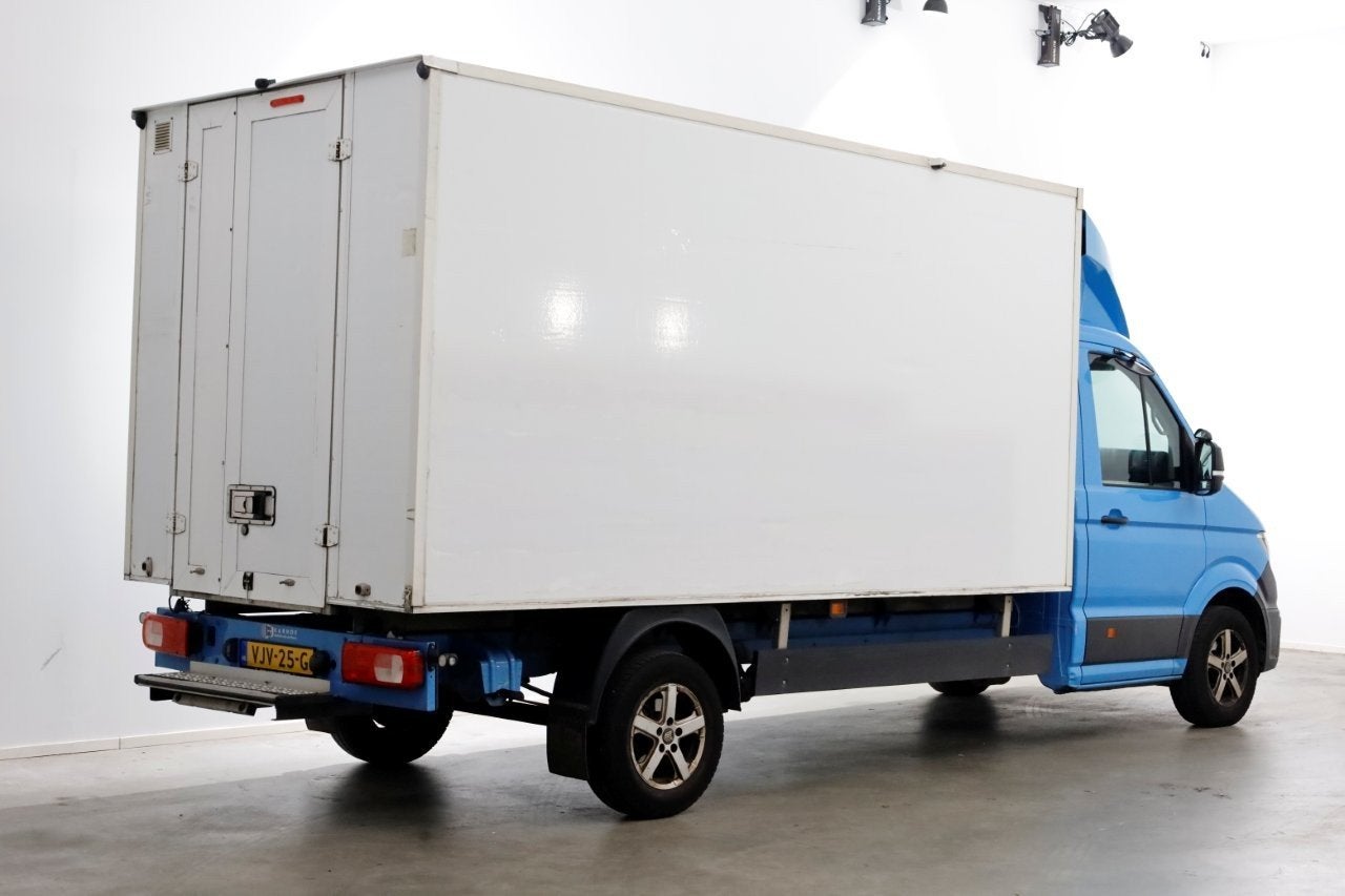 Volkswagen Crafter 35 2.0 TDI E6 Bakwagen met achterdeuren 2, Auto's, Voorwielaandrijving, Dealer onderhouden, Gebruikt, 4 cilinders