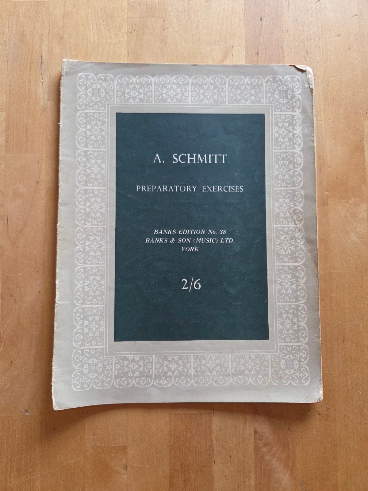A. Schmitt Preparatory Exercises - Five-Finger Exercises, Verzenden, Gebruikt, Les of Cursus, Piano