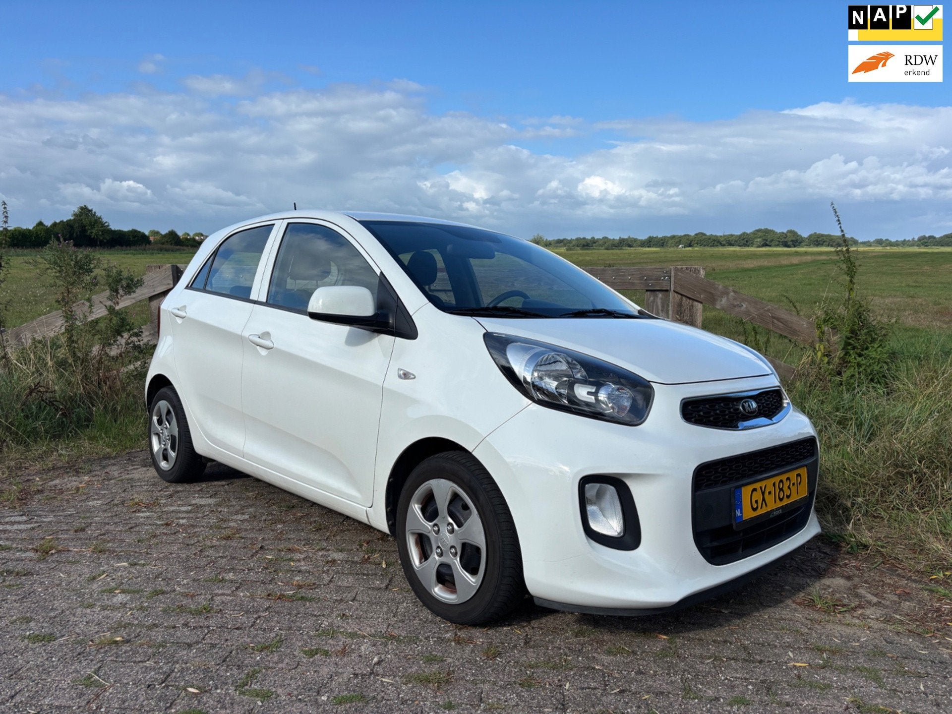 Kia Picanto 1.0 CVVT ComfortLine, CARPLAY, Voorwielaandrijving, Euro 5, Gebruikt, Emergency brake assist