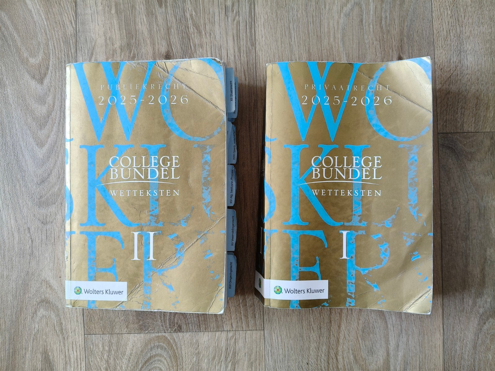 College Bundel Wetteksten I+II 2025-2026 Rechtsgeleerdheid, Boeken, Studieboeken en Cursussen, Gelezen, Ophalen of Verzenden, WO