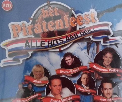 Het Piratenfeest Alle Hits Aan dek 2XCD, Cd's en Dvd's, Ophalen of Verzenden, Zo goed als nieuw, Pop, Album