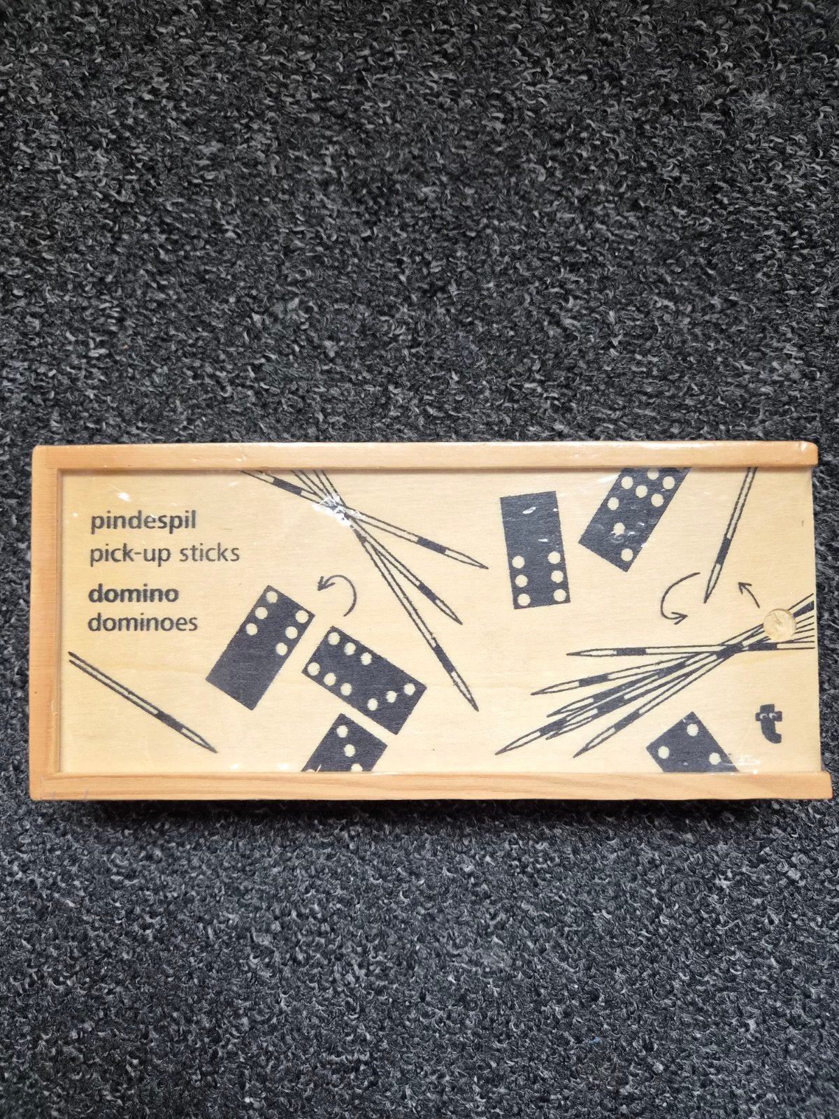 Pindespil & Domino spel in originele verpakking, T, Ophalen of Verzenden, Zo goed als nieuw, Een of twee spelers
