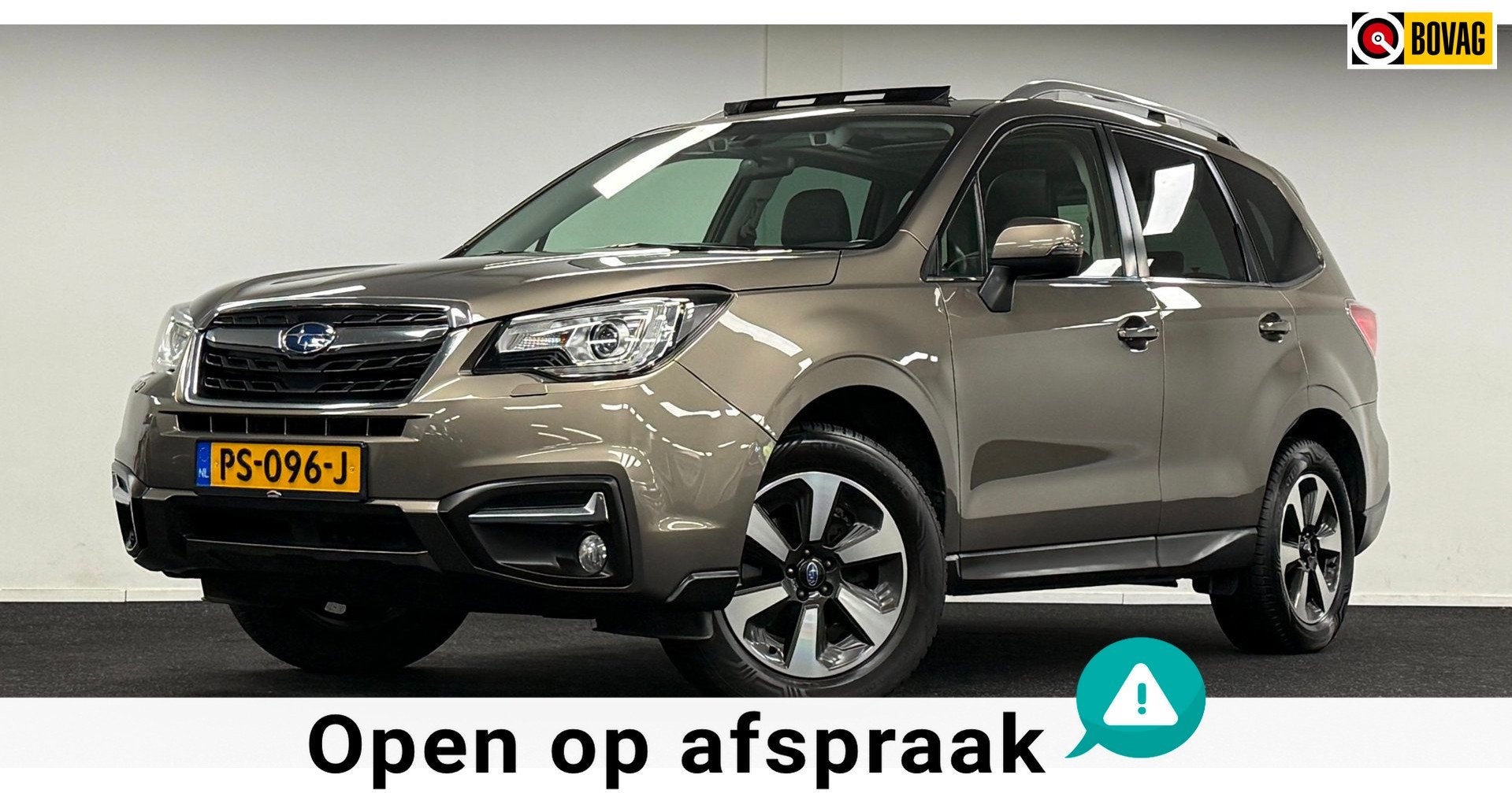 Subaru Forester 2.0 Luxury AWD*Automaat*Panodak*Trekhaak*Cam, Auto's, Automaat, Automatische klimaatregeling, 15 km/l, 4 cilinders