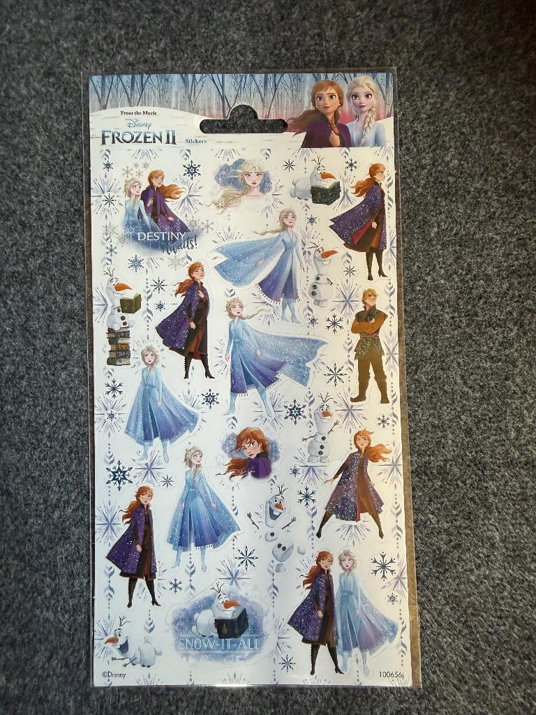Frozen stickervel, Ophalen of Verzenden, Nieuw, Film, Tv of Omroep
