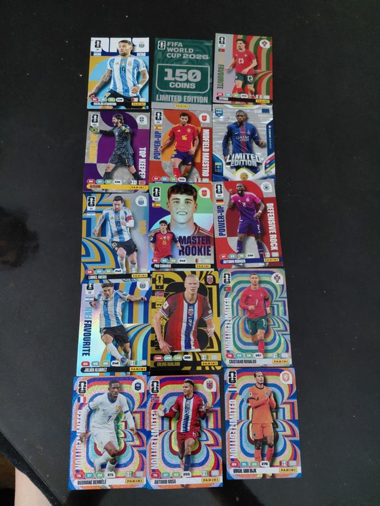 Panini FIFA World Cup 2026 Adrenalyn XL Kaarten, Ophalen