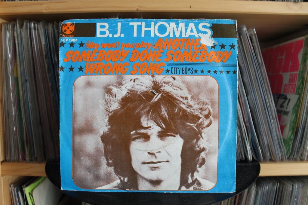 7" Single B.J. Thomas - (Hey Won't You Play) Another Someone, Gebruikt, Verzenden, 7 inch, Pop