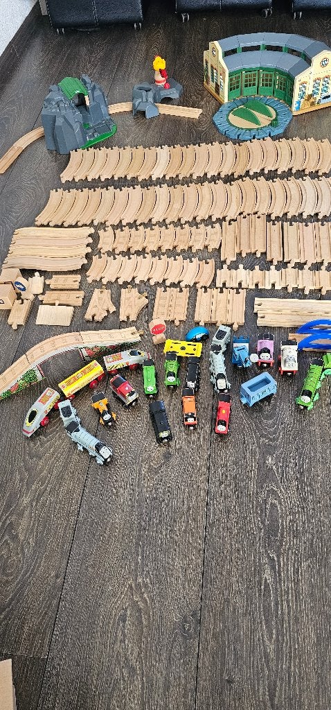 Thomas de trein Hout Set 14, Kinderen en Baby's, Ophalen of Verzenden, Zo goed als nieuw