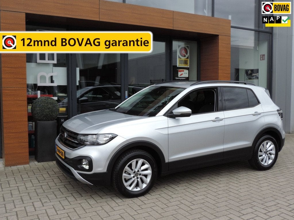 Volkswagen T-Cross 1.0 TSI Life 10.000km | NL-auto | 1e Eig, Auto's, Volkswagen, 12 maanden, Gebruikt, 620 kg, Origineel Nederlands