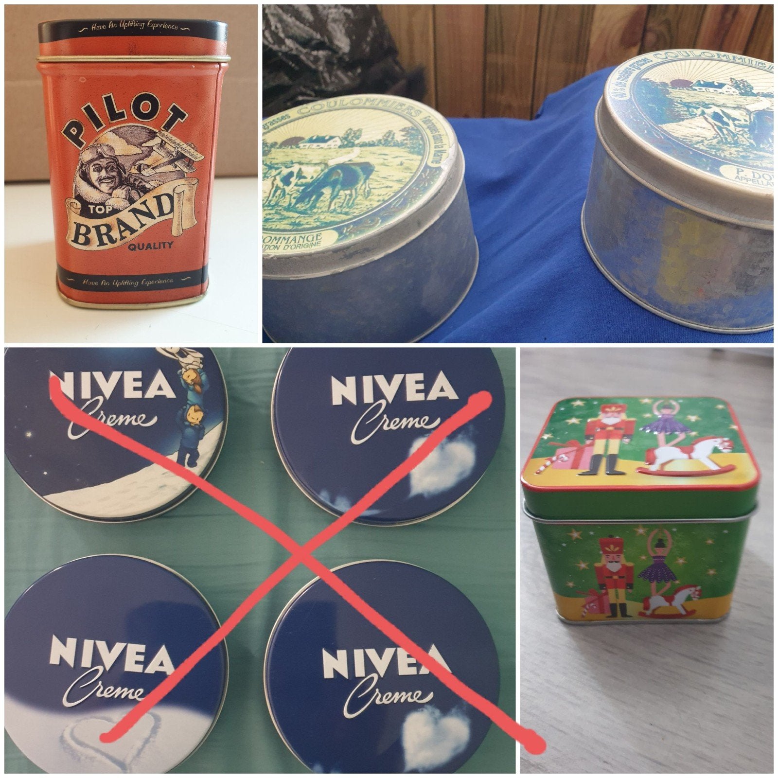 Diverse Blikjes, Ophalen of Verzenden, Gebruikt, Overige