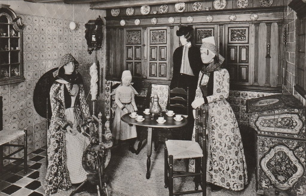 enkhuizen- interieur zuiderzeemuseum, Ophalen of Verzenden, 1940 tot 1960, Noord-Holland