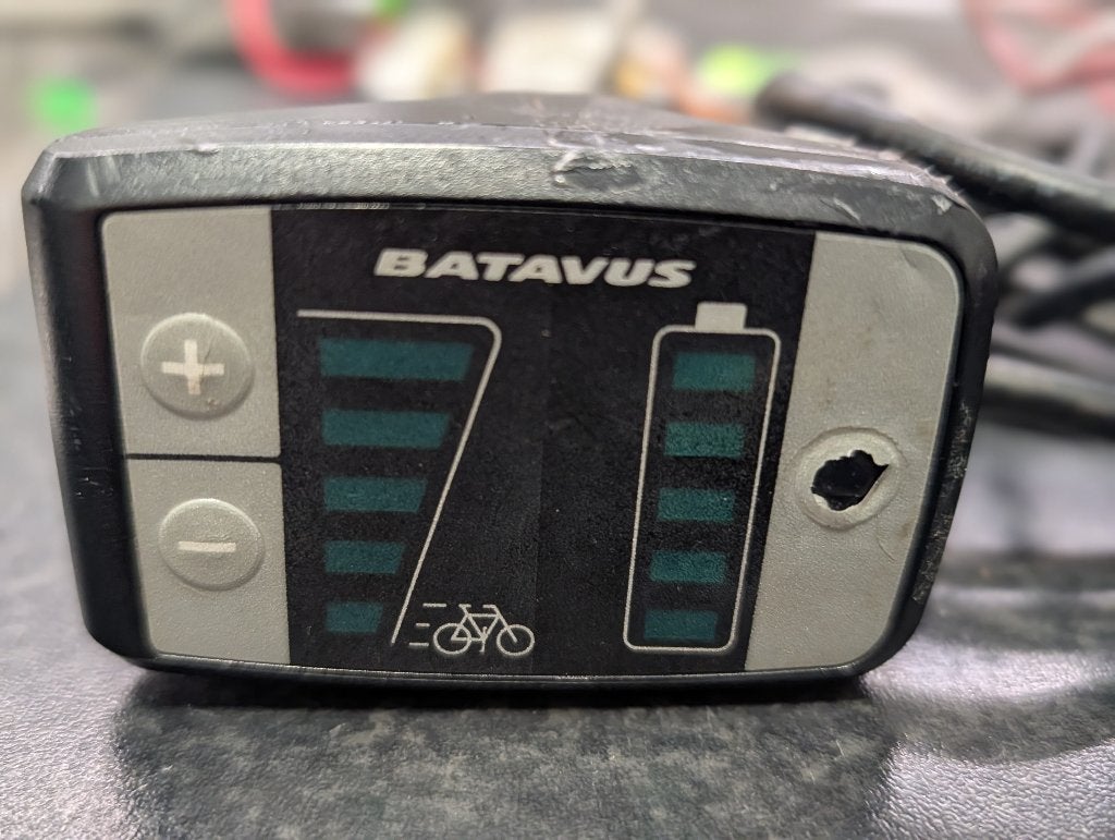 Batavus E-motion display / fietscomputer – beschadigd, Ophalen of Verzenden, Gebruikt