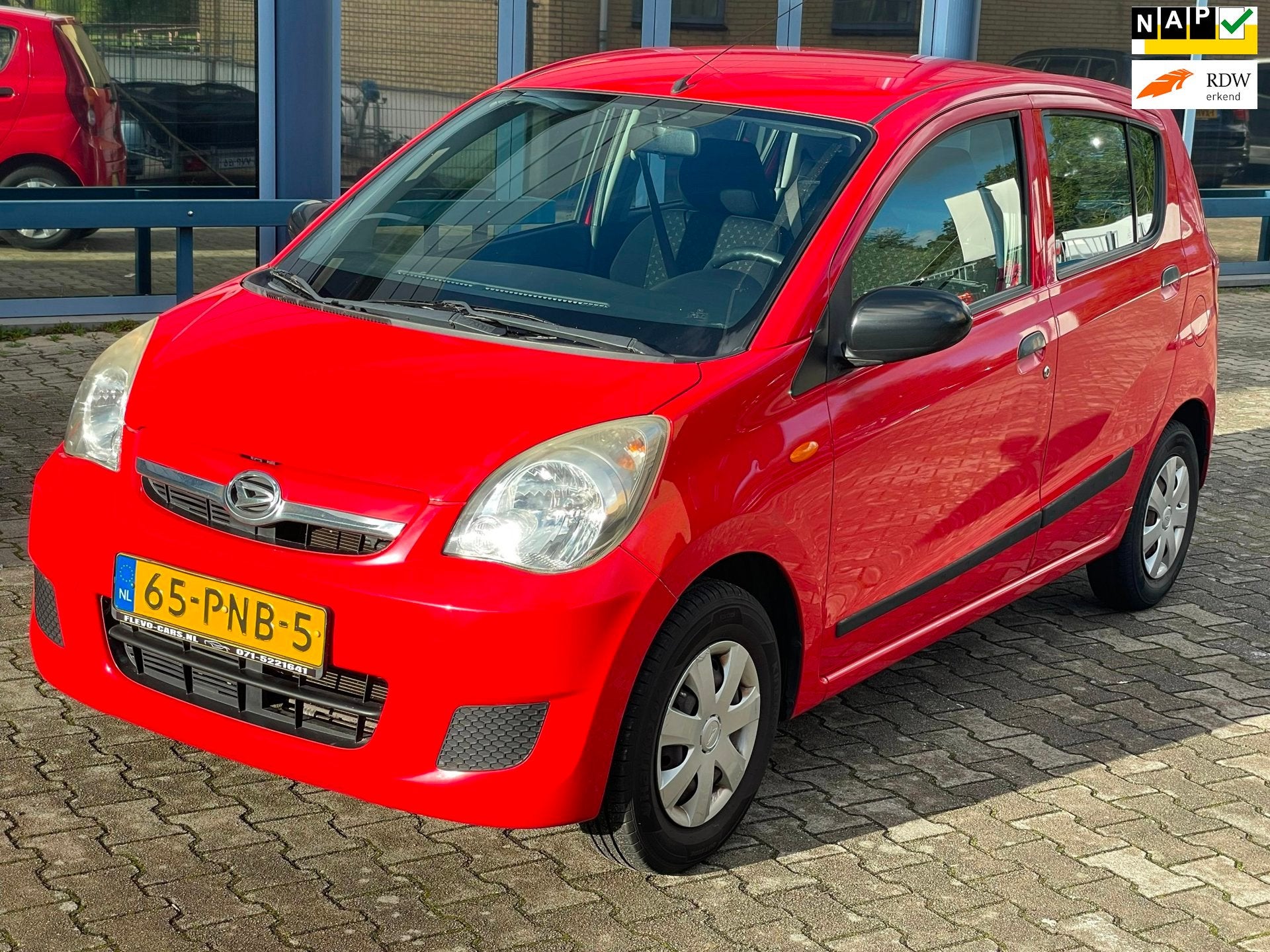 Daihatsu Cuore 1.0 Comfort 1e Eigenaar Airco Stuurbekr 5-Drs, Auto's, Voorwielaandrijving, Dealer onderhouden, Stof, 18 €/maand