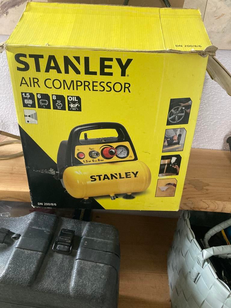 Compressor zgan, Ophalen, 6 tot 10 bar, Zo goed als nieuw, Minder dan 200 liter/min