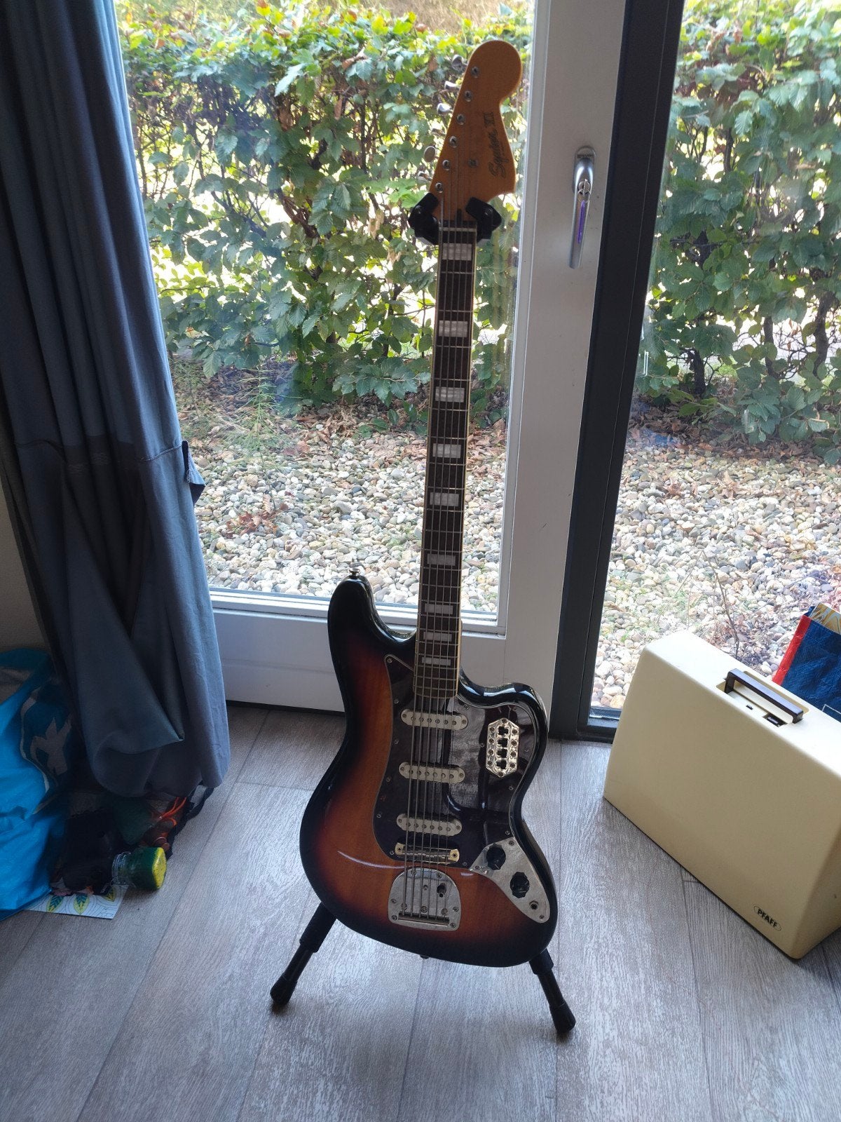 Squier bass VI basgitaar, Ophalen, Zo goed als nieuw, Elektrisch, 6-snarig
