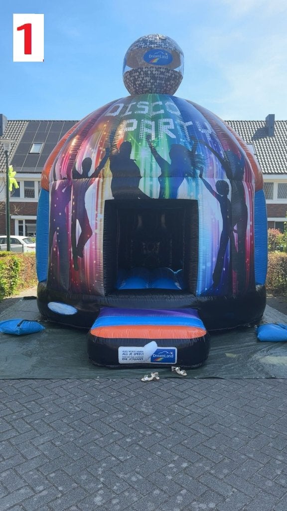 Springkussen huren, Ophalen, Gebruikt, Verjaardag