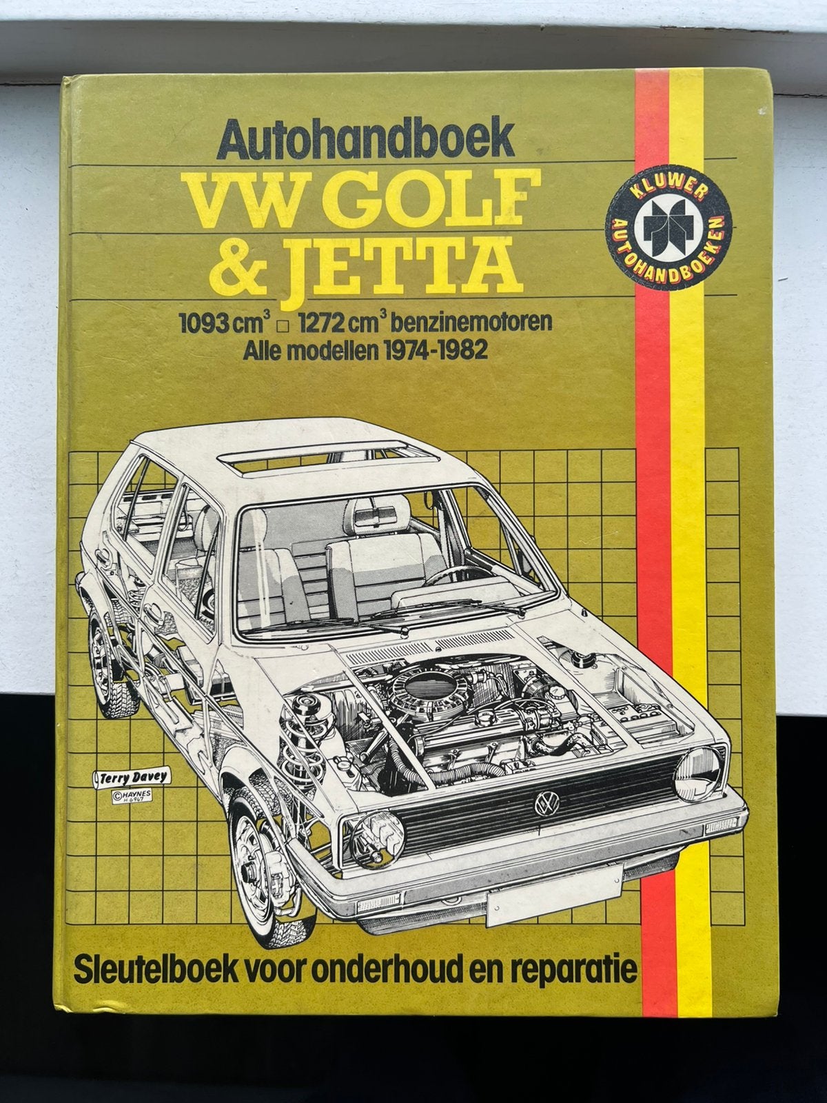 Autohandboek vw golf 1, Ophalen of Verzenden, Zo goed als nieuw, Volkswagen