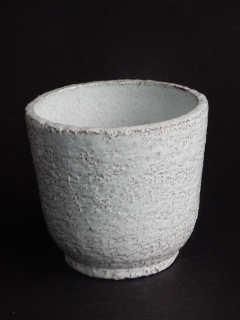 Zaalberg Potterij bloempot ..ijsblauw, Antiek en Kunst, Antiek | Keramiek en Aardewerk, Ophalen of Verzenden